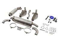 Switchable Valved Exhaust Kit '1 IN 2 OUT' Style. Porsche 911 3.2L 1984-89 - 3606501101, 90007428203, 93011119206, 93011119308, 91111119102, 90091009701, 9000760250C, 9996001111, 93011102200, 93011102203, 93021102501, PCG91121100, 3606001101, 93011119112, 93021103301, 93021103304, 3606001104, 3606001106